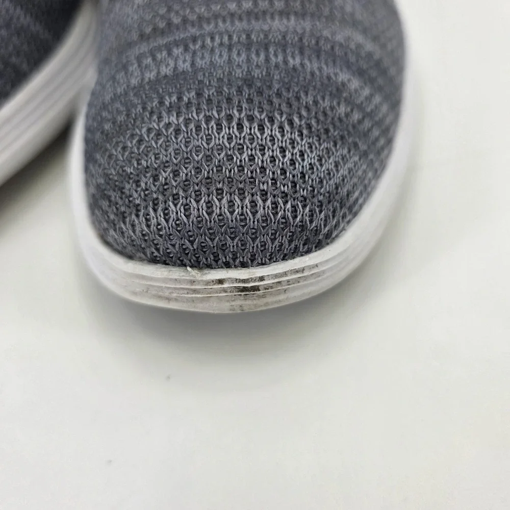 COLE HAAN GRAND TOUR KNIT OXFORDS MENS SIZE 9.5 M GRAY BROWN CASUAL SHOES C31346